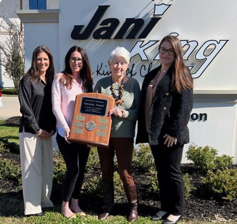 Left to right: Karen Raiford, Comptroller; Melissa Stanga, VP of Finance; Margaret Bailey, Gardenettes; and Connie Drury, Franchise Accounting Manager (Courtesy Photo)