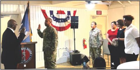 Torrence Joseph Promoted to Lt. Colonel