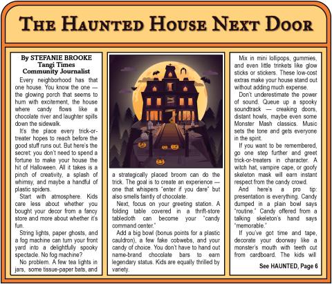 The Haunted House Next Door