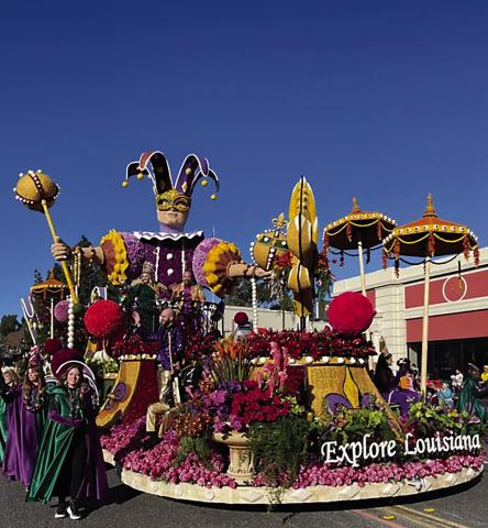 “Explore Louisiana” wows crowds in the 2024 Pasadena Rode Parade (Courtesy Photo)