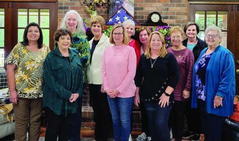 From left: Gloria Messenger, Susan Melancon, Jean Hebert, Betty Bankston, Gwen Domiano, Millie Meyers, Cathy Vilardo, Julie Desselles, Donna Bouterie, Karen Moran, and Maureen Felder. Present but not pictured: Ethel Giless and Pam Villagran (Photo Courtesy, Pam Villagran)