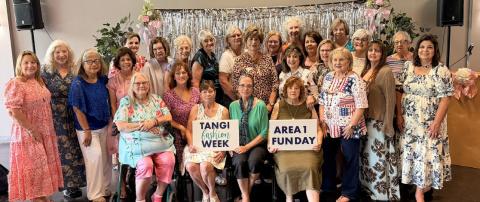 Sitting - Sandra McConnell, Cora Desselles, Carla VanVrancken, Gail Cardrone Kneeling - Sharon Miano Standing - Julie Desselles, Jamie McDonald, Cecila Miller, Barbara Sherman, Karen Moran, Cathy Vilardo, Donna Bouterie, Lucie Hanewinkel, Jean Johnson, Betty Bankston, Malinda Sanchez, Jean Hebert, Susan Melancon, Lisa Meche, Gwen Domiano, Pam Villagran, Anita Murray, Cheryl Bowles-Brenden, Christy Pareti, JoAnn Francois, Gloria Messenger (courtesy photo)