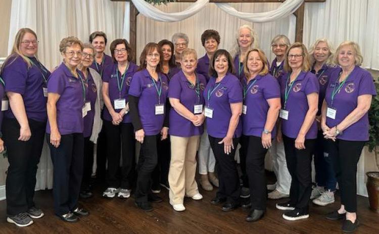 From left to right: Lisa Meche, Melanda Sanchez, Donna Bouterie, Maureen Felder, Karen Moran, Cathy Vilardo, Sharon Miano, Gloria Messenger Sue Nelson, Pam Villagran, Betty Bankston, Susan Melancon, Jean Hebert, Julie Desselles, Lucie Hanewinkel, Gwen Domiano, Jamie McDonald, Marie Heck (Courtesy Photo)