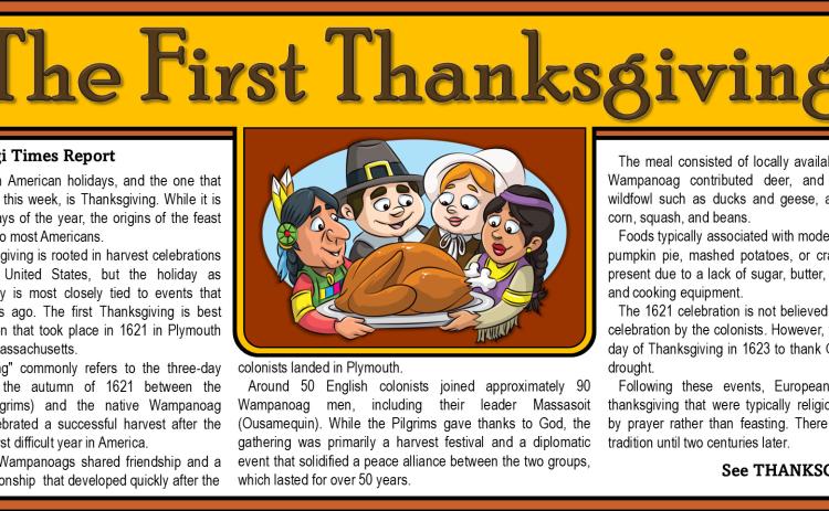 The First Thanksgiving