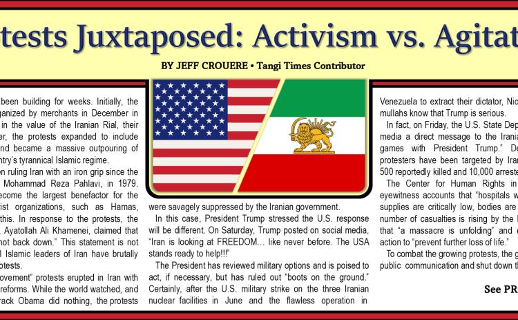 Protests Juxtaposed: Activism vs. Agitation