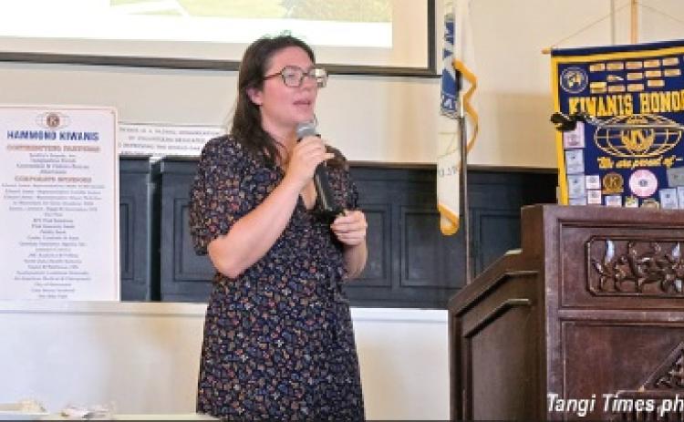 Hammond Kiwanis Welcomes Michelle Kendall as Guest Speaker