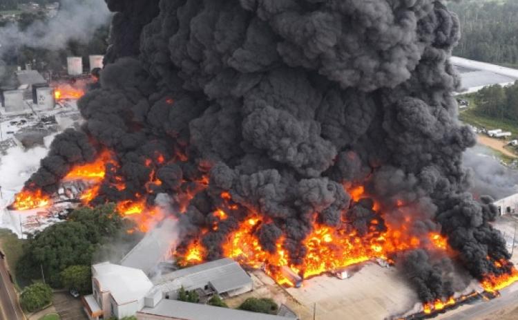 Fire and Explosions Decimate Roseland Petroleum Plant