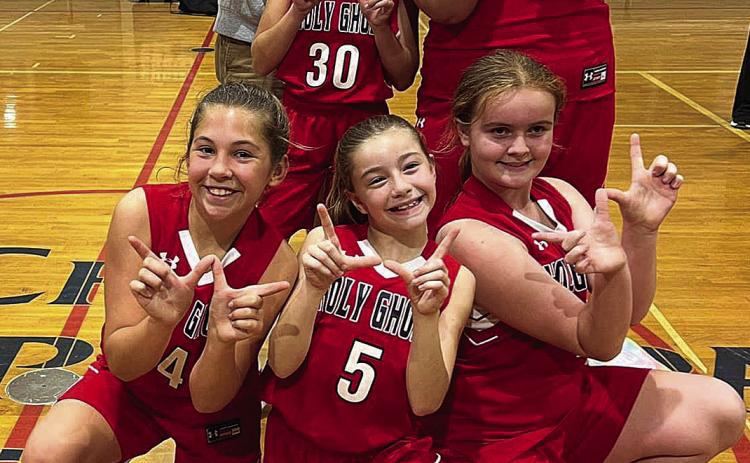 Holy Ghost Girls’ JV Basketball