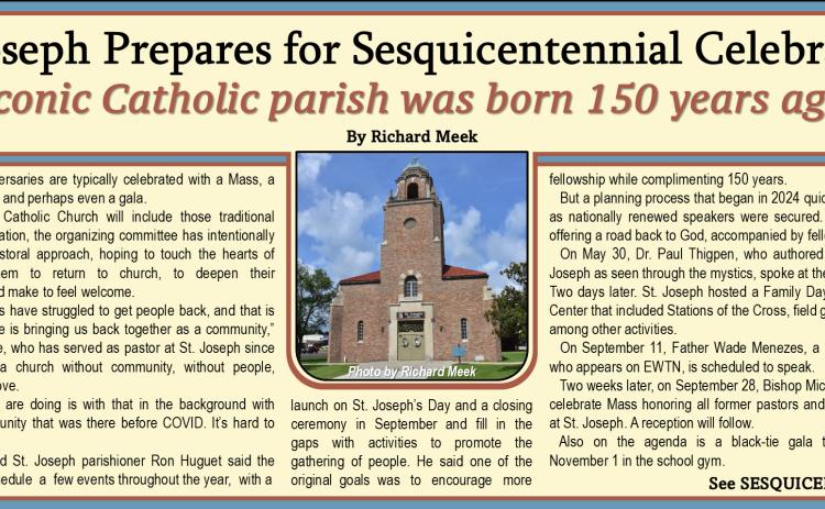 St. Joseph Prepares for Sesquicentennial Celebration
