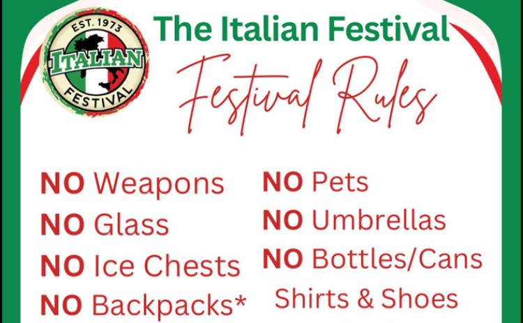 New Rules at the Italian Festival