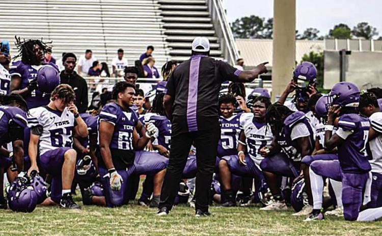 HHMS Tors Showcase Talent in Purple & White Game