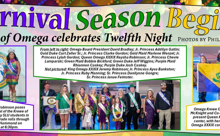 Krewe of Omega celebrates Twelfth Night