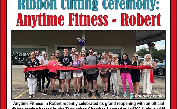 Tangipahoa Chamber Ribbon Cutting ceremony: Anytime Fitness - Robert