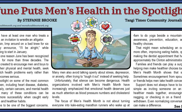 June Puts Men’s Health in the Spotlight