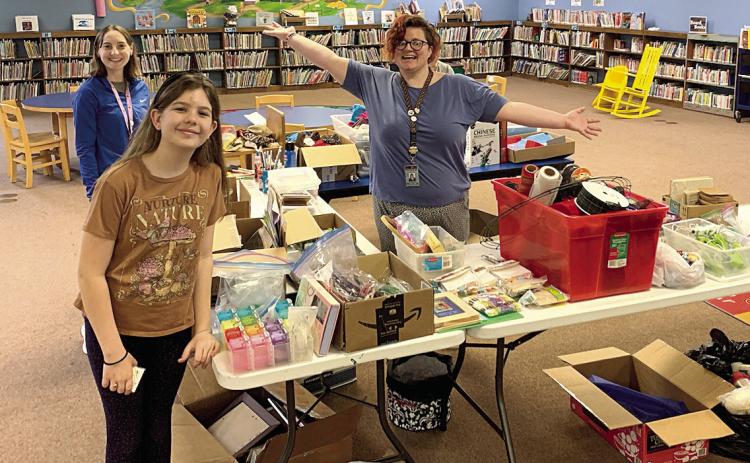 Creatives Swap Supplies at Ponchatoula Library