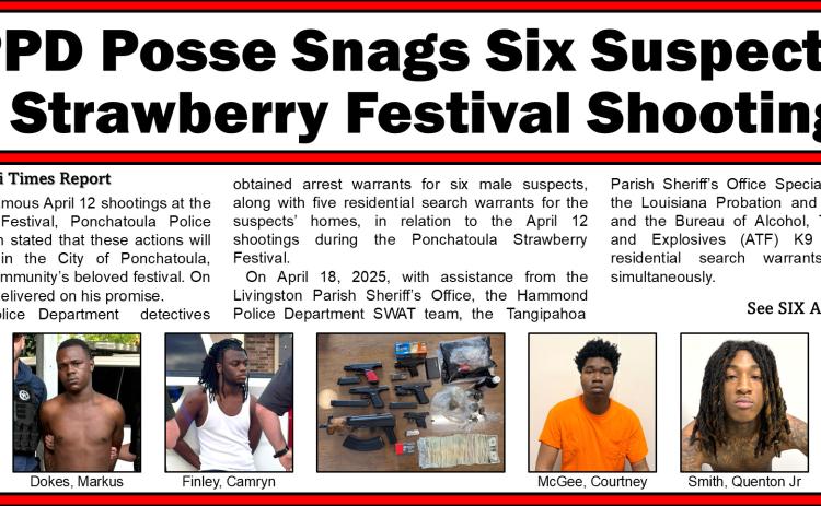 PPD Posse Smags Six Suspects in Strawberry Festival Shootings