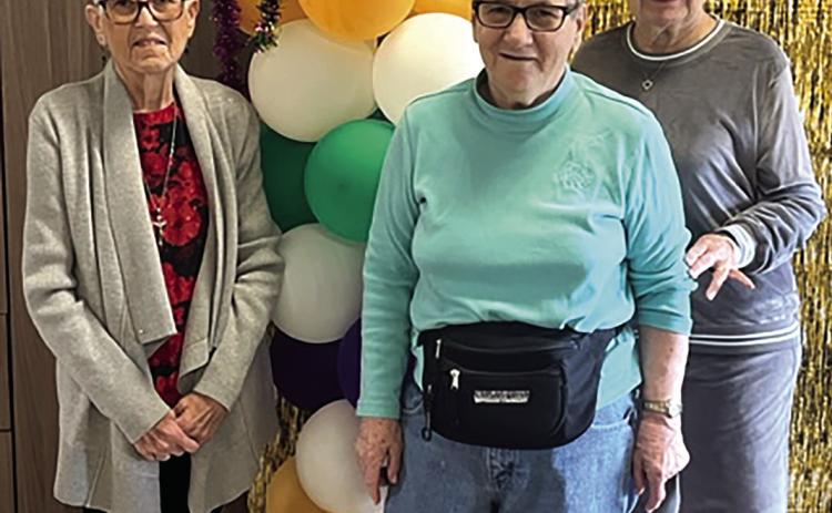 Ginny Shartle, Freda Arbogast, and Sheila Gagliano