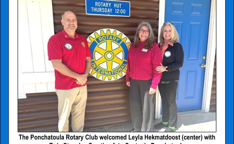 Ponchatoula Rotary Welcomes Leyla Hekmatdoost at Thursday Meeting