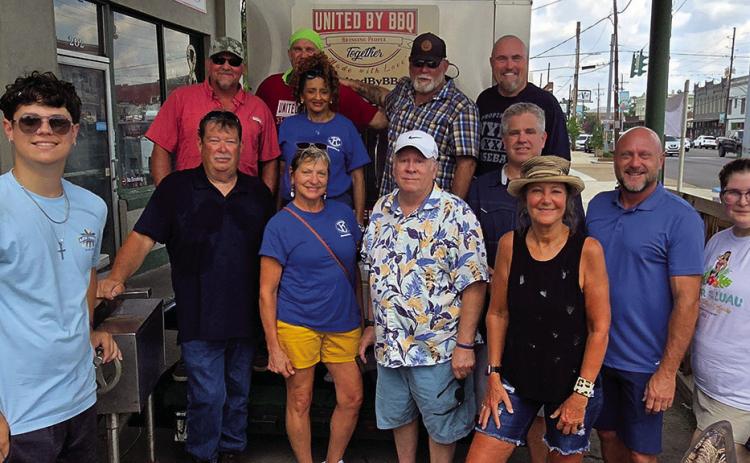 Colton Wilson, David Crowell, Bo Johnson, Wayne Cooper, Nancie Clement, Joyce Finley, Richard Campbell, Bruce Anderson, Trey Harris, Michelle Gallo, Trey Hawkins, and Rebecca Abel (Tangi Times Photo)