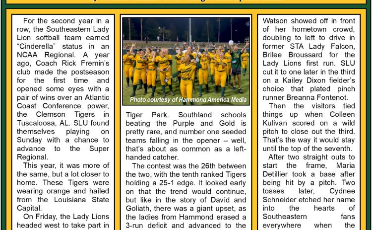 LIONS DEFEAT TIGERS IN POSTSEASON CLAW BITER