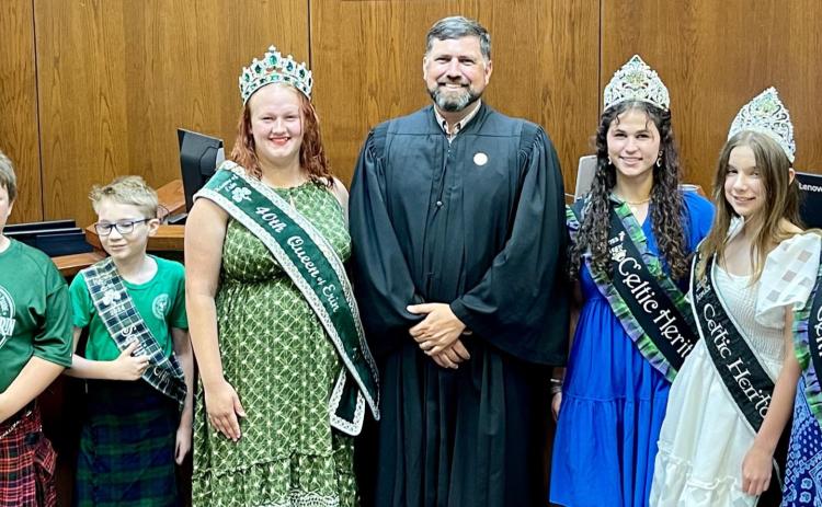 Hammond City Court Hosts Krewe of Erin
