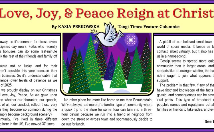 Let Love, Joy, & Peace Reign at Christmas