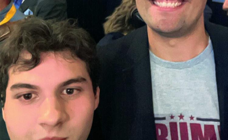 Jacob Bailey and Charlie Kirk, 2024