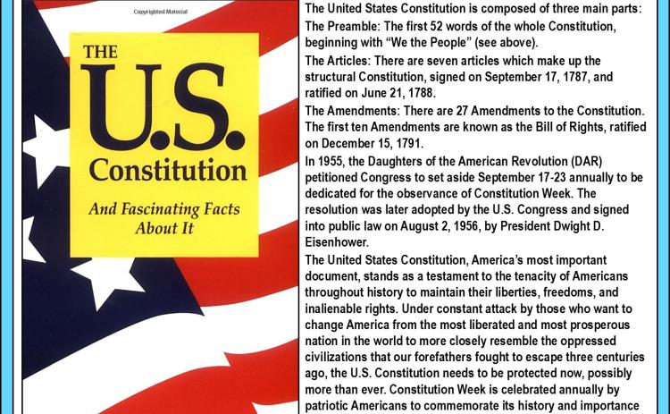 Free Constitution Booklets Available at the Tangi Times