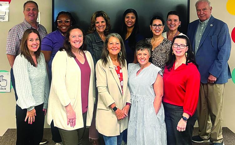 ( no order) Dina Spears, Kristy Rocquin, Amy Fairchild, Guy Recotta, Jason Oller, Taylor Addison, Bridget Bailey, Heather Armato, Michelle Gallo, Megan Pittman, Crystal Hooper, and Strader Cieutat