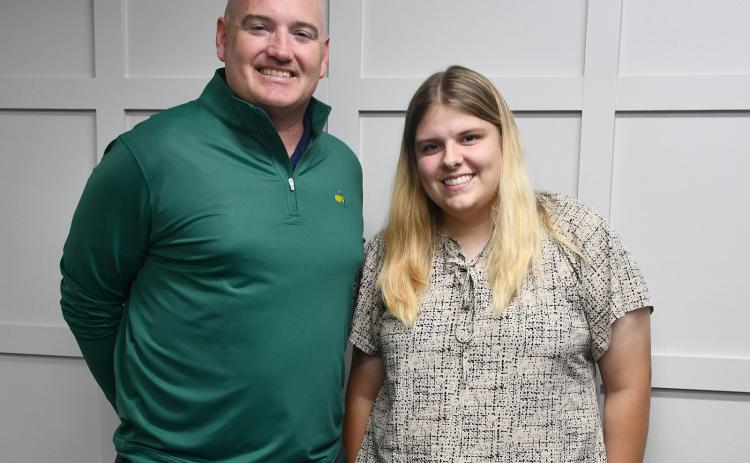From left, Gateway Ford President Allen Waddell and Alli Dominique (Courtesy Photo)