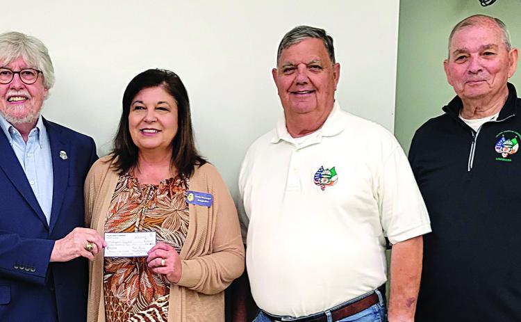 Left to right: Dr. Martin Kearney, Gloria Messenger, Bruce Caliva, Ronnie Crimmins (Courtesy Photo)
