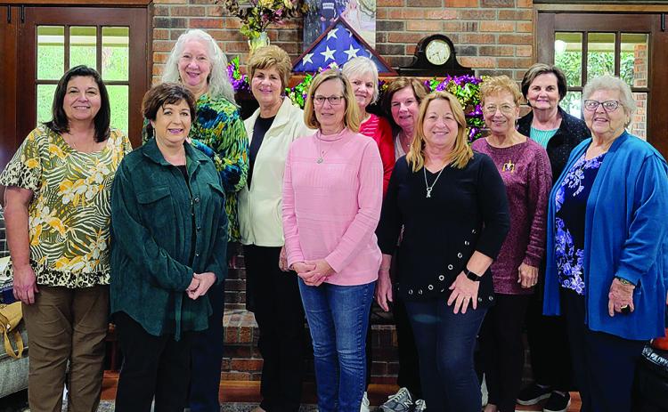 From left: Gloria Messenger, Susan Melancon, Jean Hebert, Betty Bankston, Gwen Domiano, Millie Meyers, Cathy Vilardo, Julie Desselles, Donna Bouterie, Karen Moran, and Maureen Felder. Present but not pictured: Ethel Giless and Pam Villagran (Photo Courtesy, Pam Villagran)